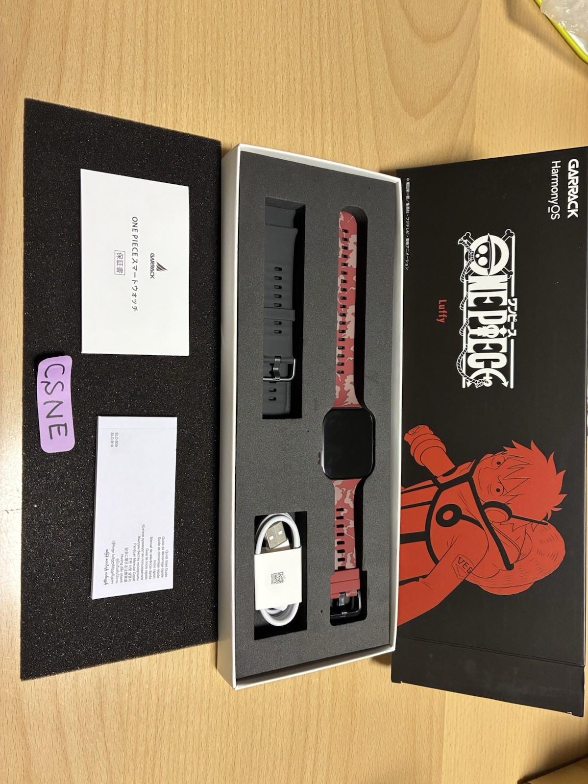 GARRACK One Piece Luffy Model / HUC-OP-FT3-L Smartwatch NEW JAPAN FS 1Day ship