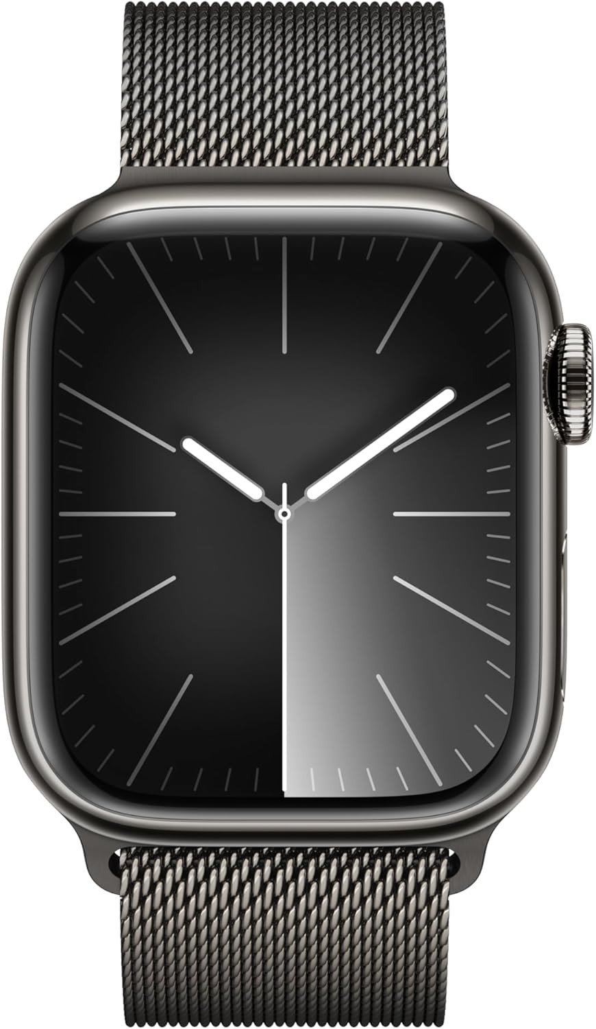 Apple Watch Series 9 GPS+LTE 41MM Graphite Stainless Steel Case & Milanese Loop
