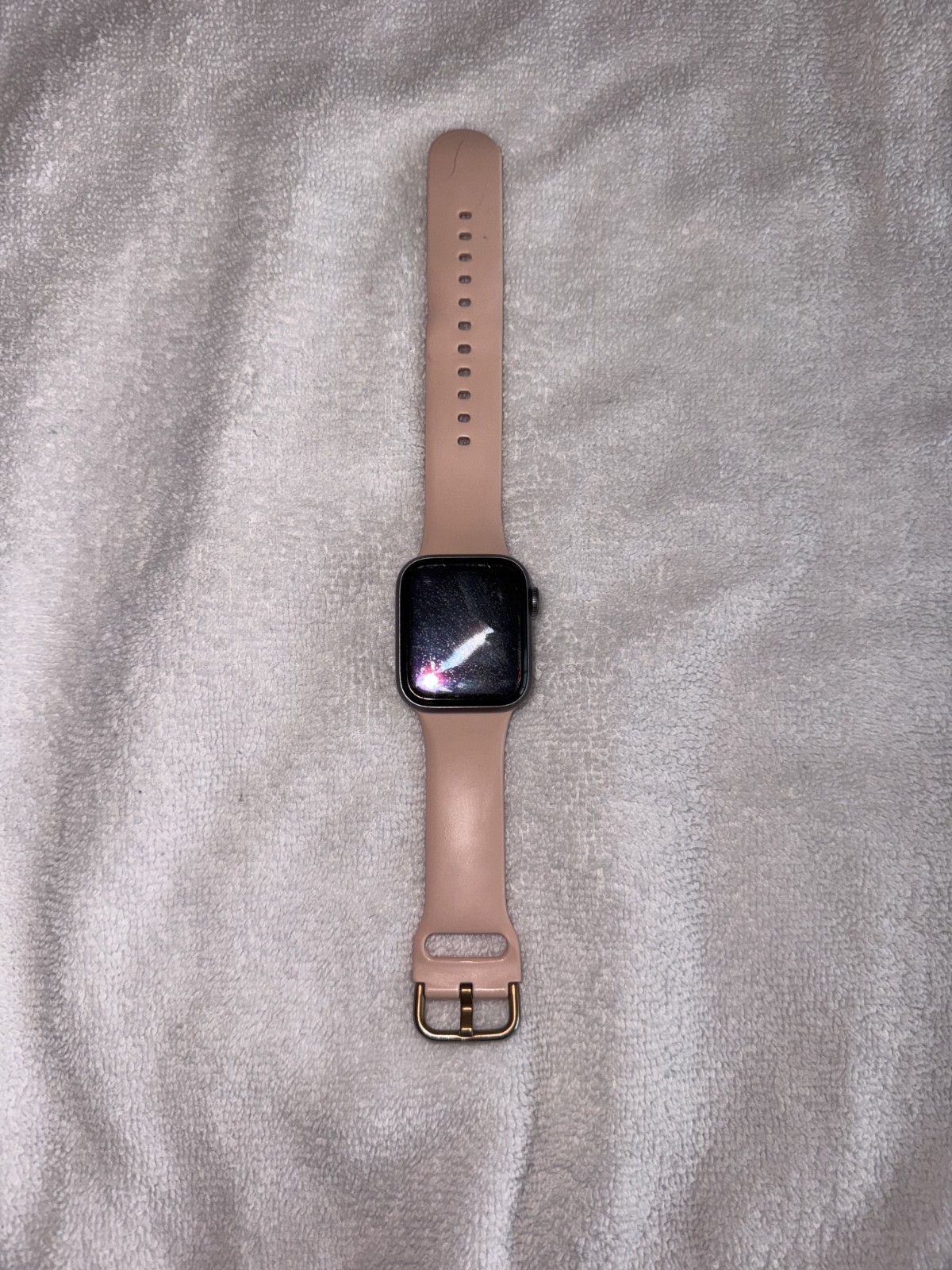 Apple Watch Series 5 40mm Aluminum with Pink Band (GPS + Cellular) Model A2094