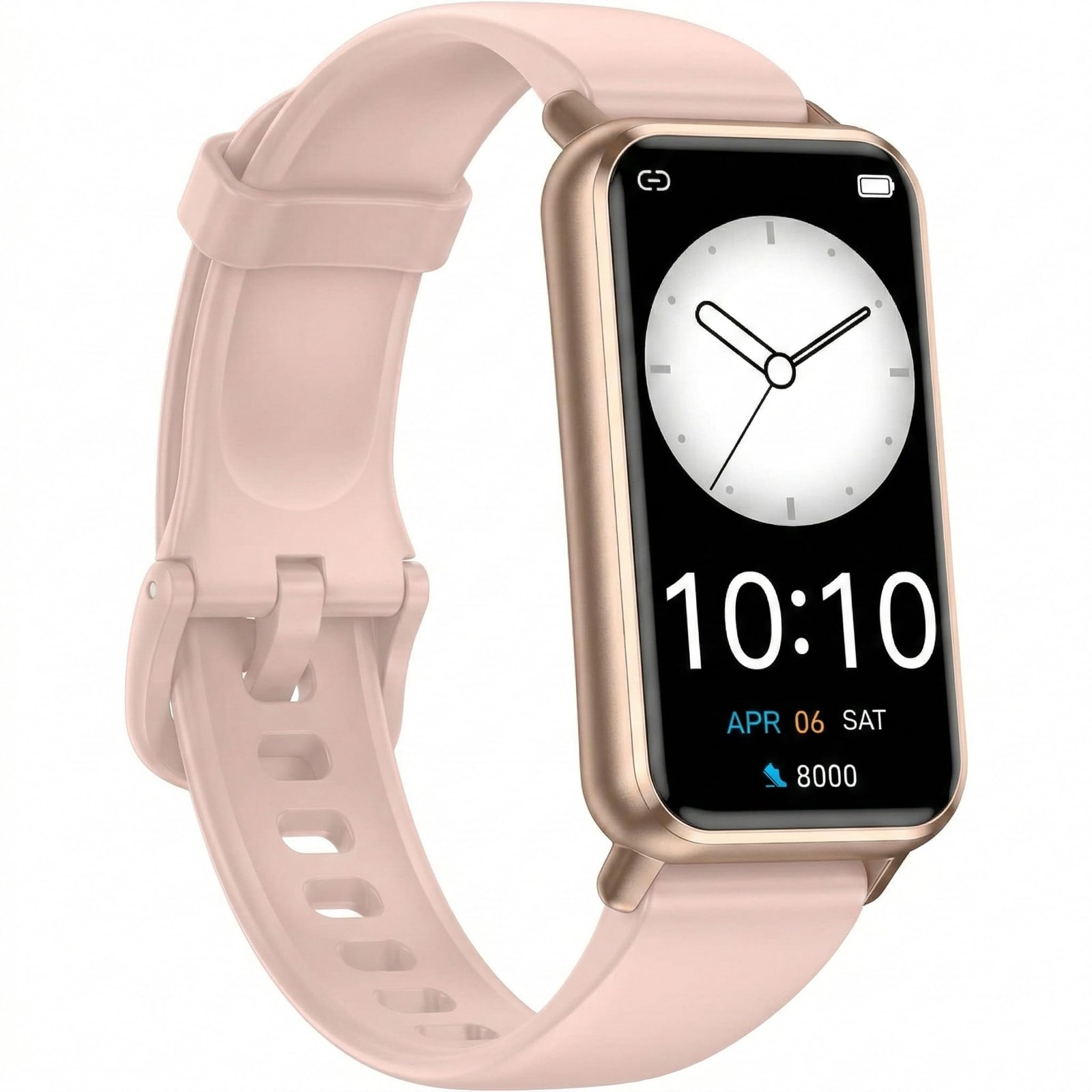 Long Battery Pedometer 14 Days Battery Life, Slim Design No App/Required Fitn…