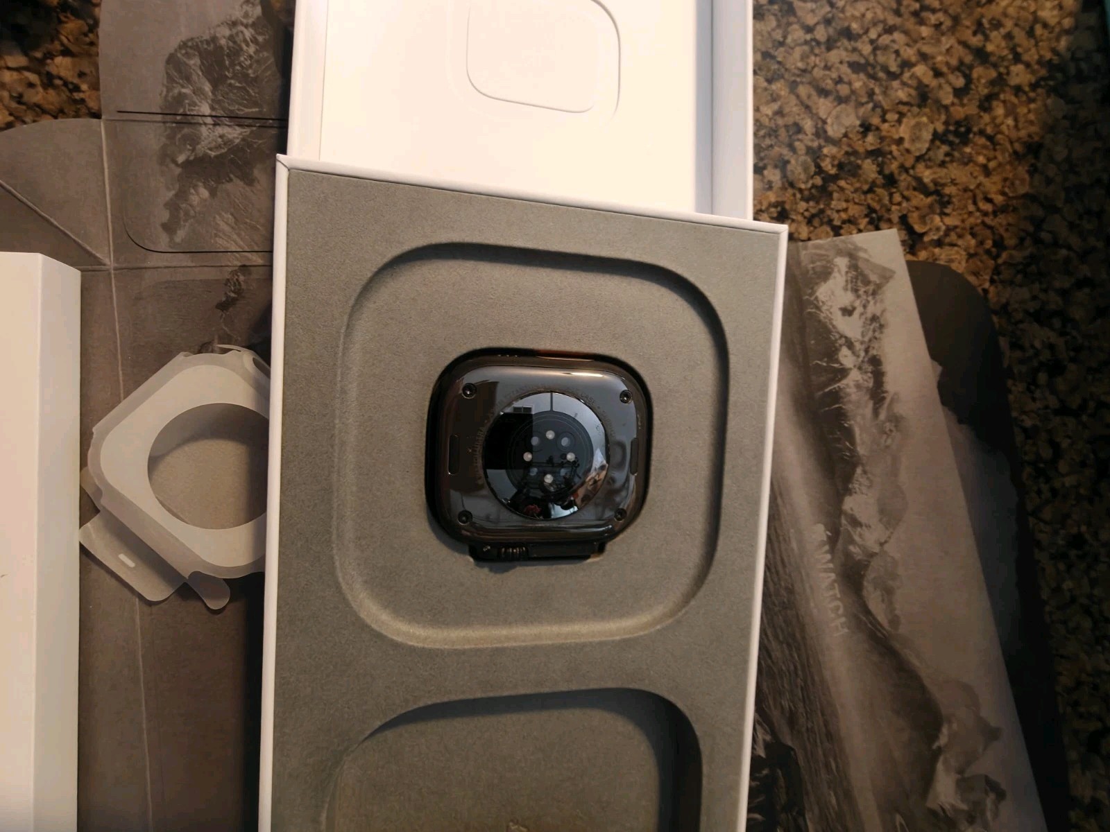 Unlocked Apple Watch Ultra 3 49MM Black Titanium Black Alpine Loop MF0X4LW/A