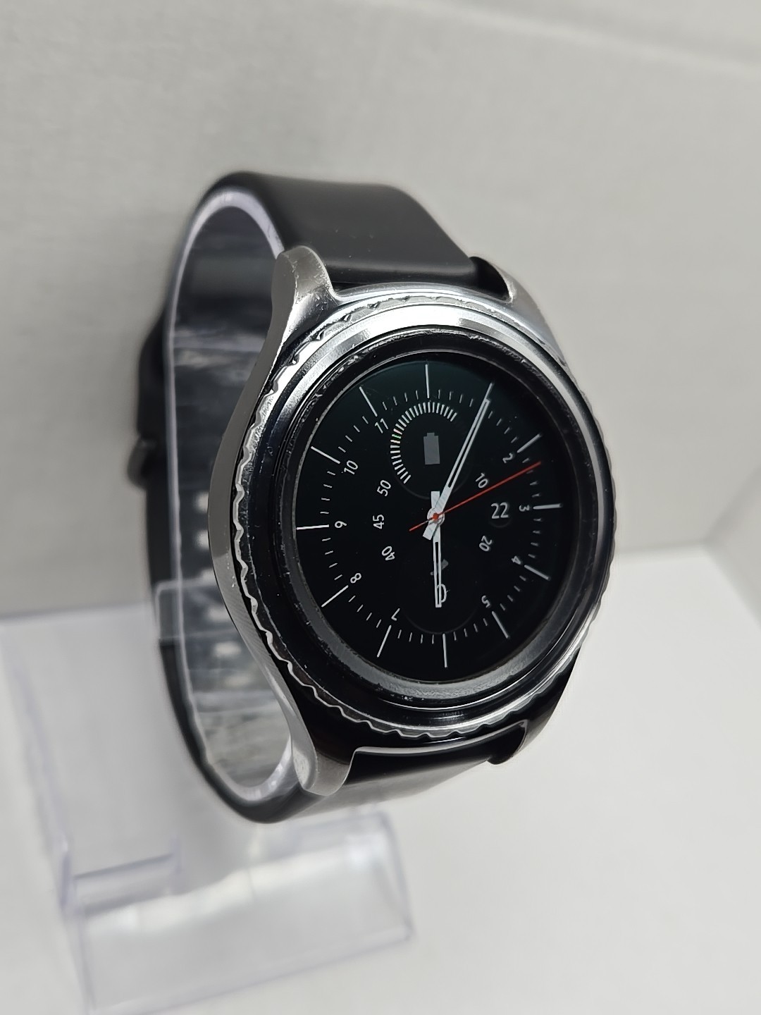 Samsung Gear S2 Classic SM R735T 3G T Mobile Rotating Bezel NFC WiFi Watch Black