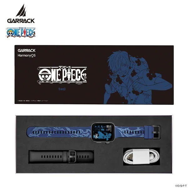 PSL GARRACK ONE PIECE Sanji Model / HUC-OP-FT3-S Smartwatch From JAPAN Fedex