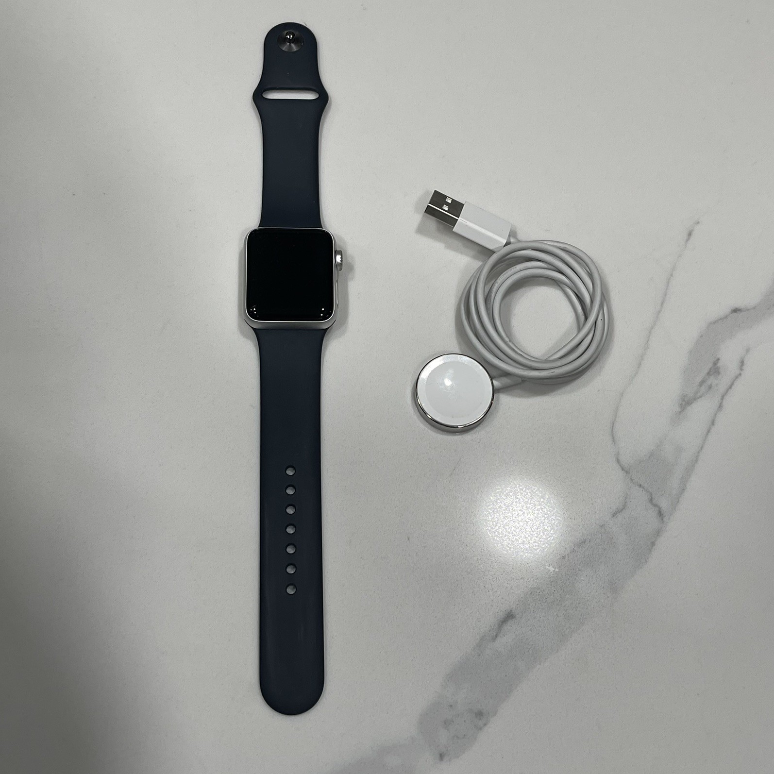 Apple Watch Series 3 38mm, WR-50M -Silver VG