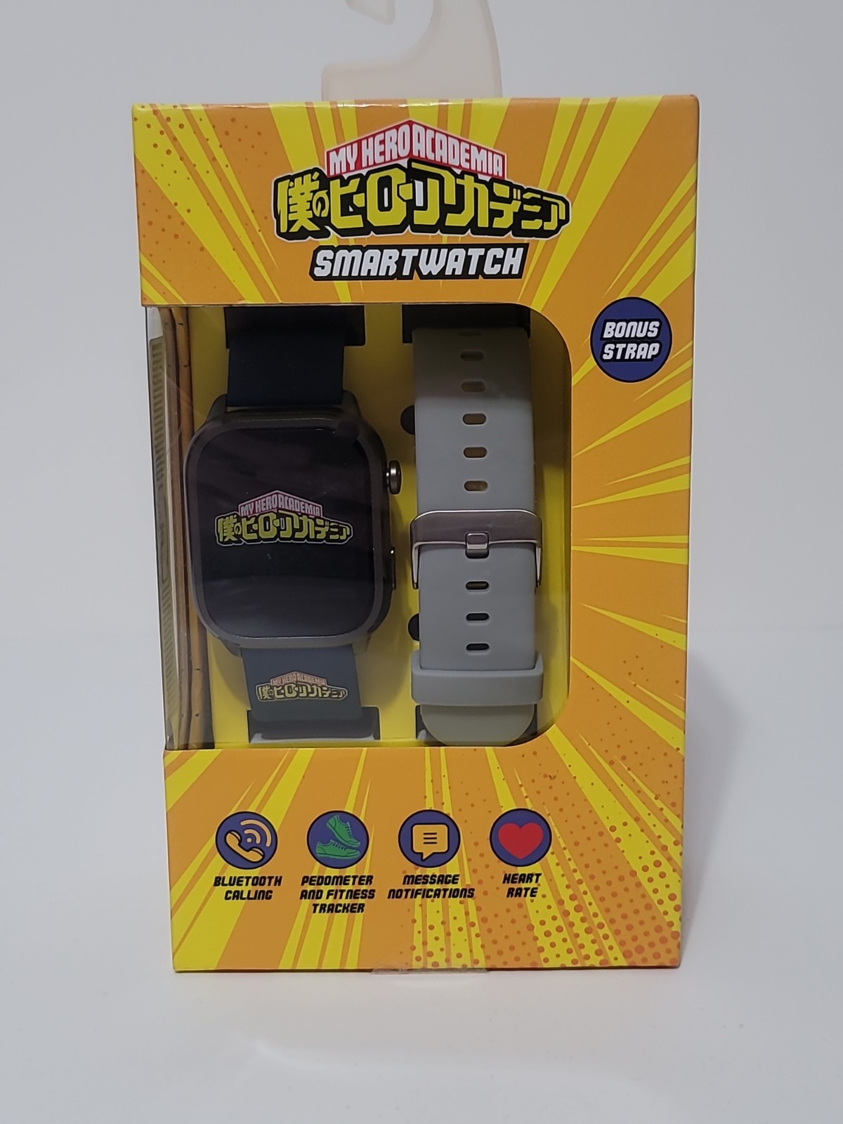 My Hero Academia Smartwatch w/ Bonus Strap – Brand New Factory Sealed