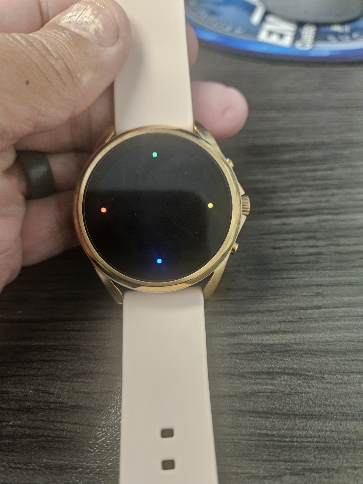 Fossil Gen 5 LTE Smartwatch 45mm Stainless Steel Case – Black, Pink Used