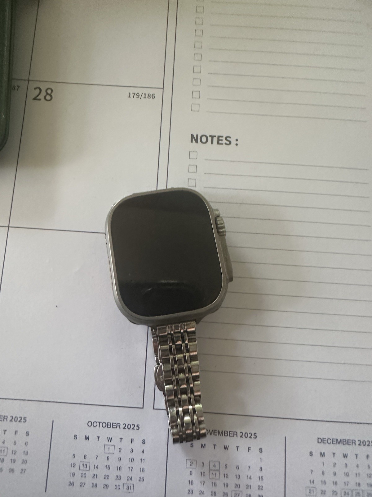 Unlocked Apple Watch Ultra 49MM Titanium Stainless Steel A2292