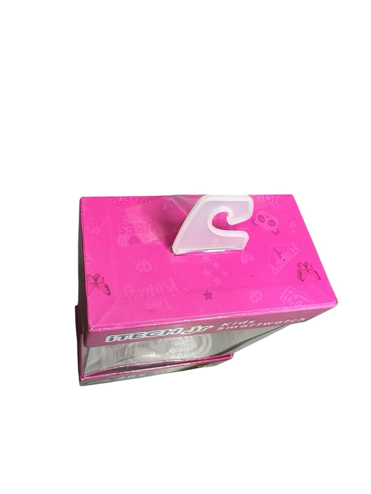iTech Junior Girls Earbuds & Smartwatch Set – Pink Unicorn Print