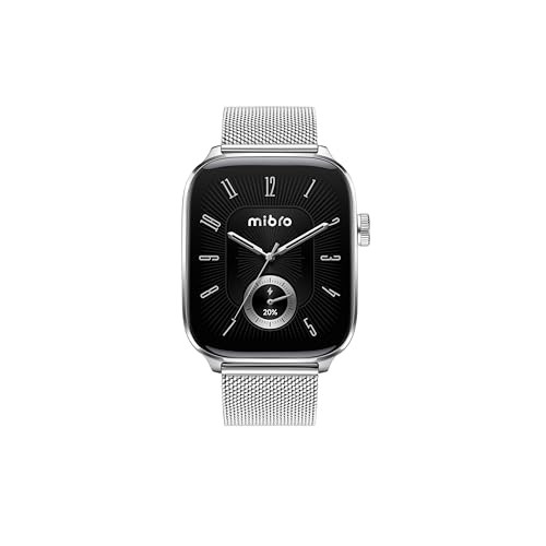 Mibro Watch FIT Smartwatch Lightweight 1.75″ AMOLED Display Silver