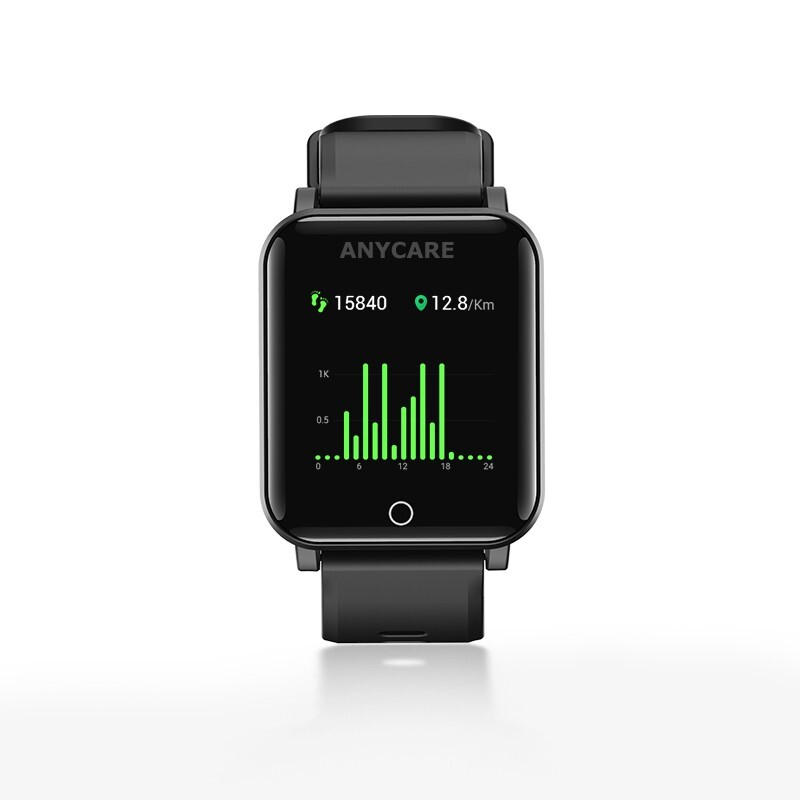 All-in-One Health Smartwatch with Remote Health Monitoring for iPhone User Only