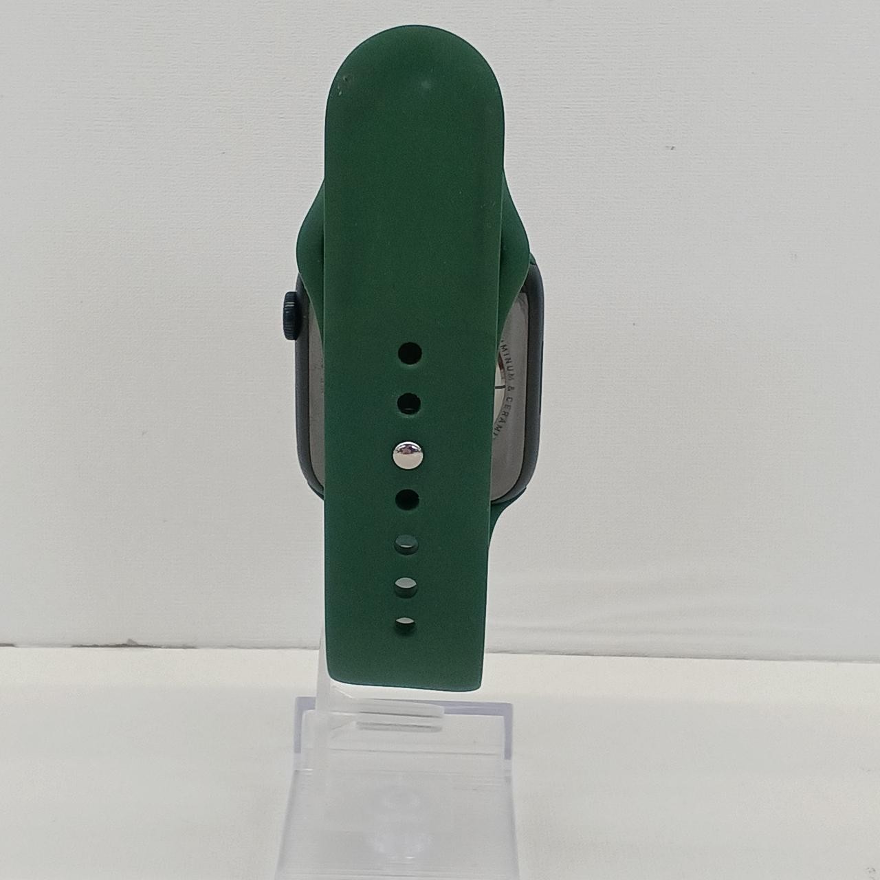 Apple Watch Series 7 45mm Cellular Green Aluminum with Clover Sport Band