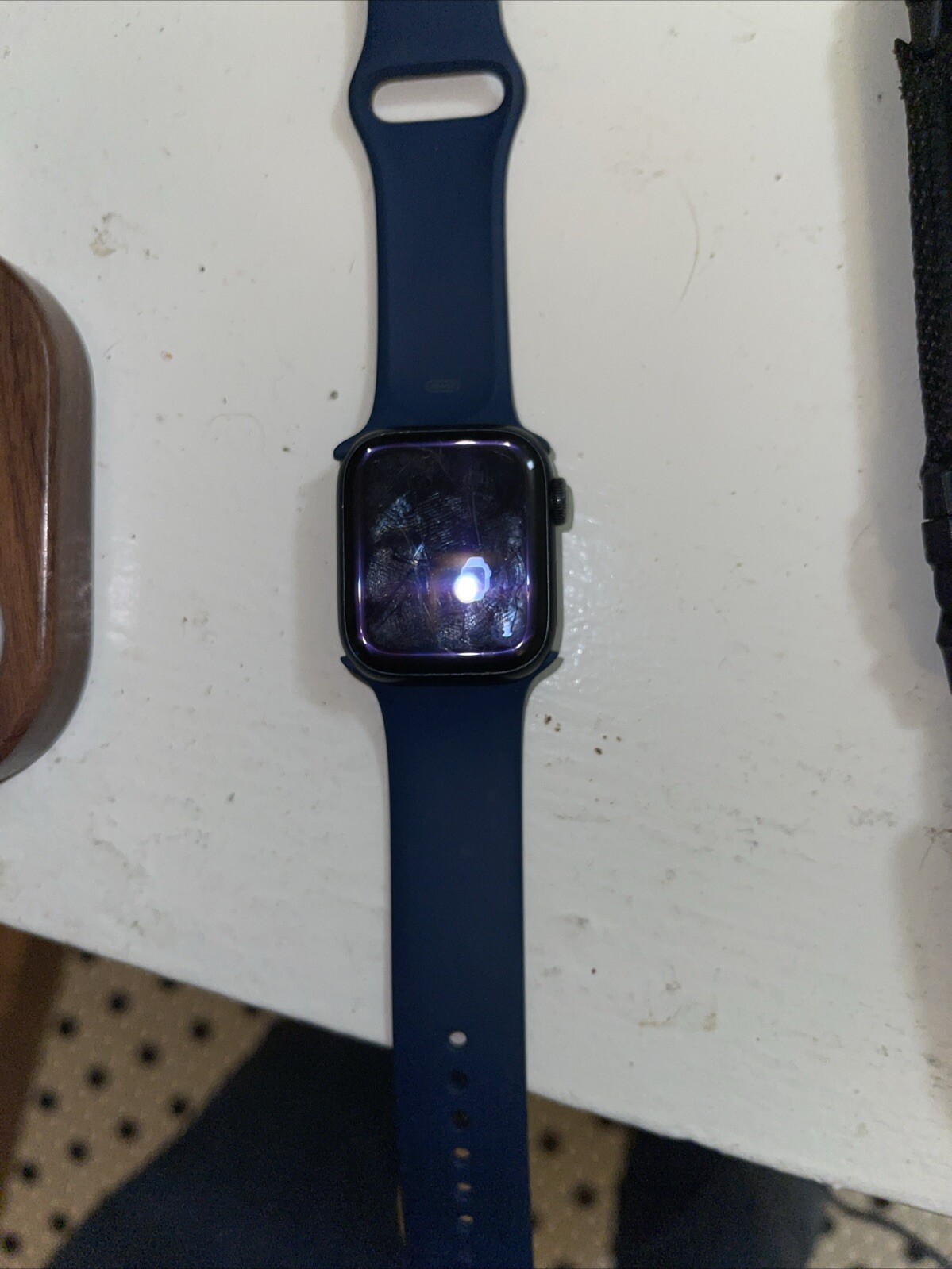 Apple Watch Series 7 41mm Aluminum Case with Sport Band – Starlight, Regular…