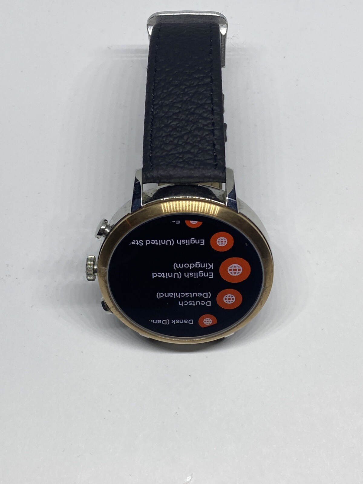 Fossil Gen 4 Authentic Digital Dial Smart Watch Custom Band FTW6016 AB159