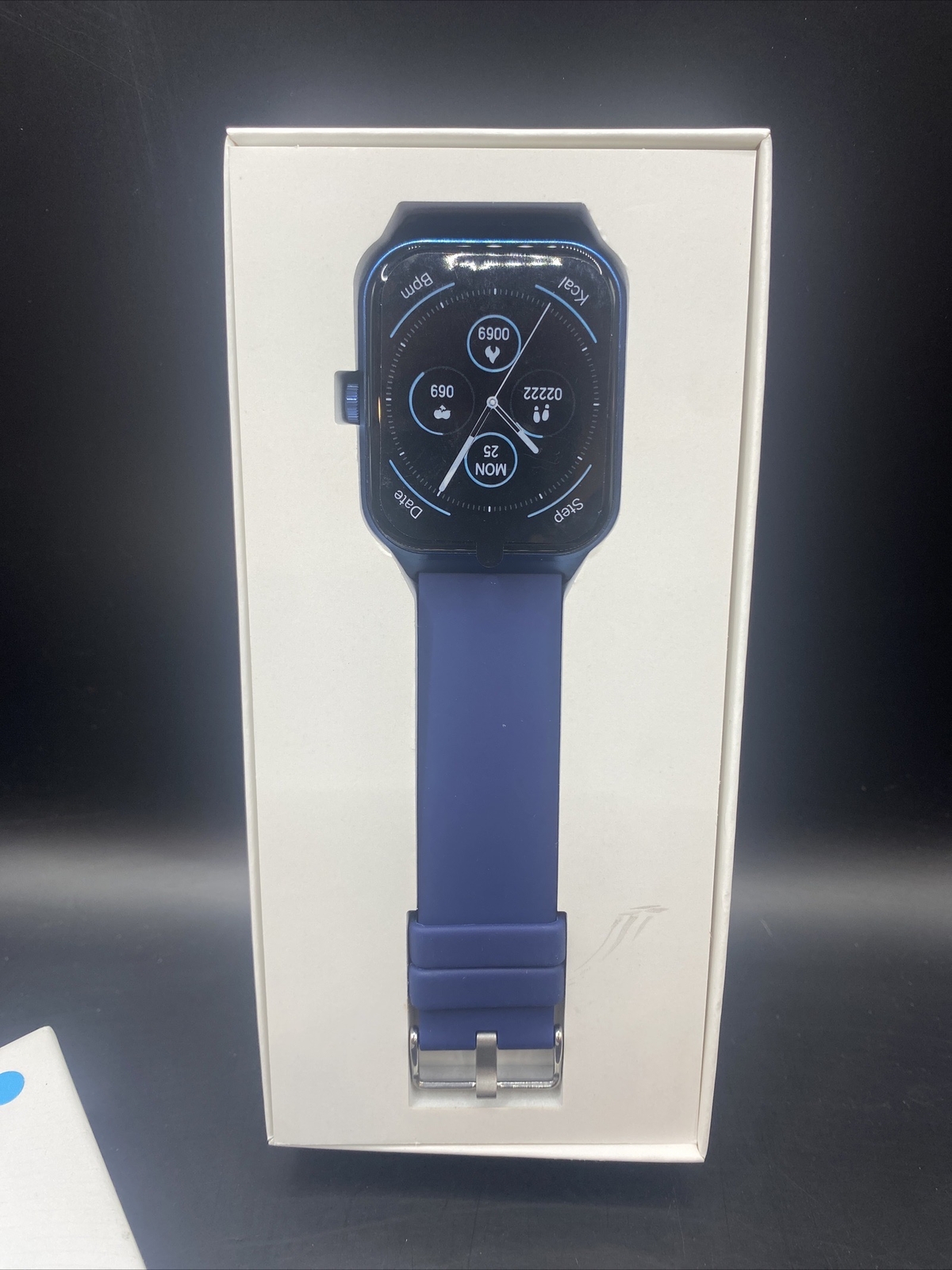 Fitness Tracker Smart Blue Watch. For iOS 13.0 Or Above And Android 9.0 Or Above
