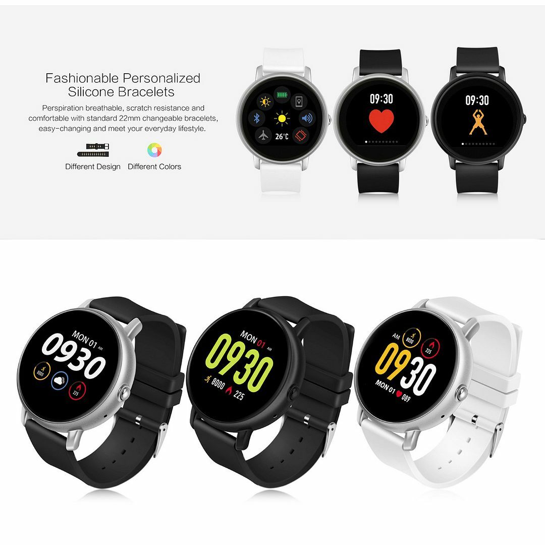 Waterproof Smart Watch Sleep Tracking Bluetooth SmartWatch Message Notification