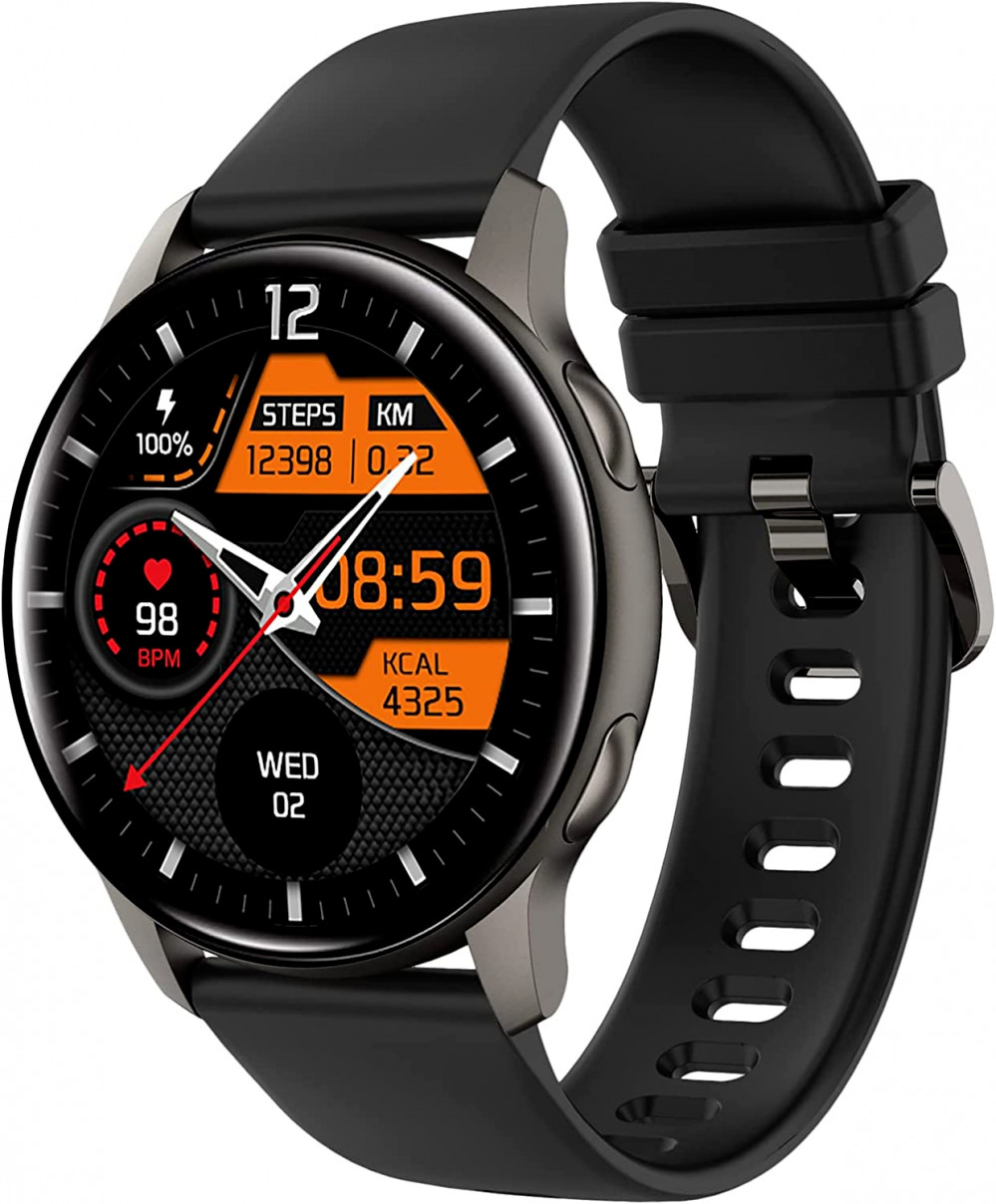 Smart Watches for Men Women, Smartwatch Samsung iPhone Android Phones Black