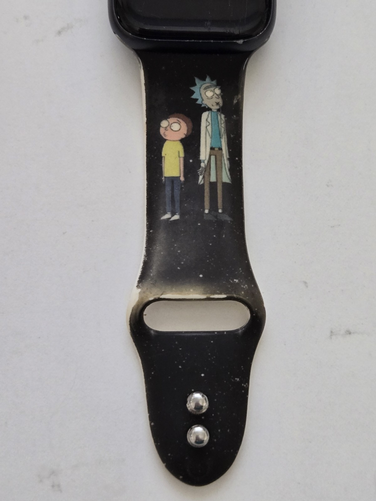 Apple Watch SE Nike 44mm GPS Rick & Morty Band + 4 Additional Bands LOCKED