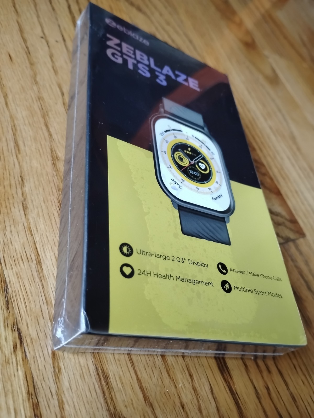 Zeblaze GTS 3 Smart Watch 2.03″, Health Monitoring, Bluetooth Phone Voice Calls