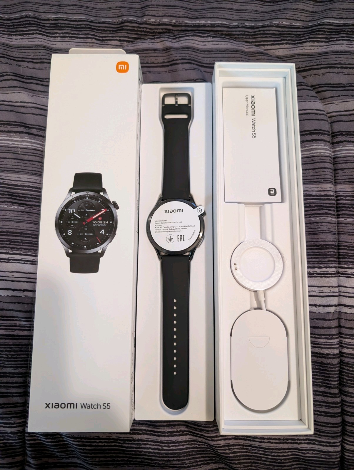 Xiaomi Watch S5 Smartwatch 1.48″ Black M2530W1 New w/Box