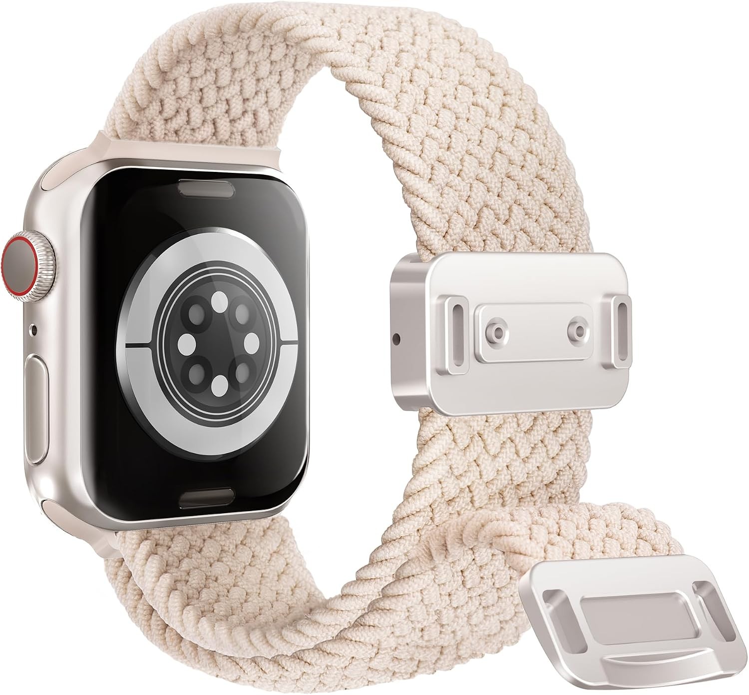 Adjustable Magnetic Stretchy Watch Band for Apple Watch 49mm 45mm 44mm 42mm