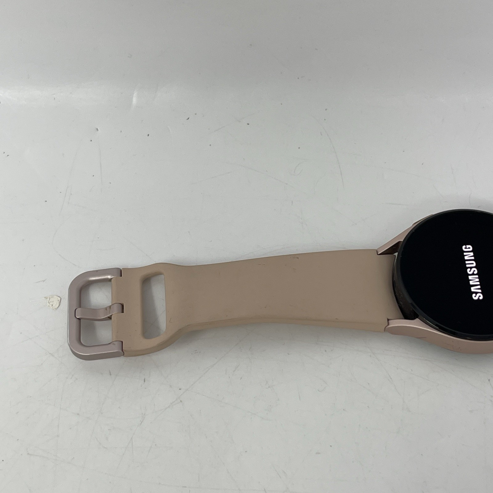 Samsung Galaxy Watch 4, 40MM Rose Gold Pink Band LTE-GPS SM-R865U Tested