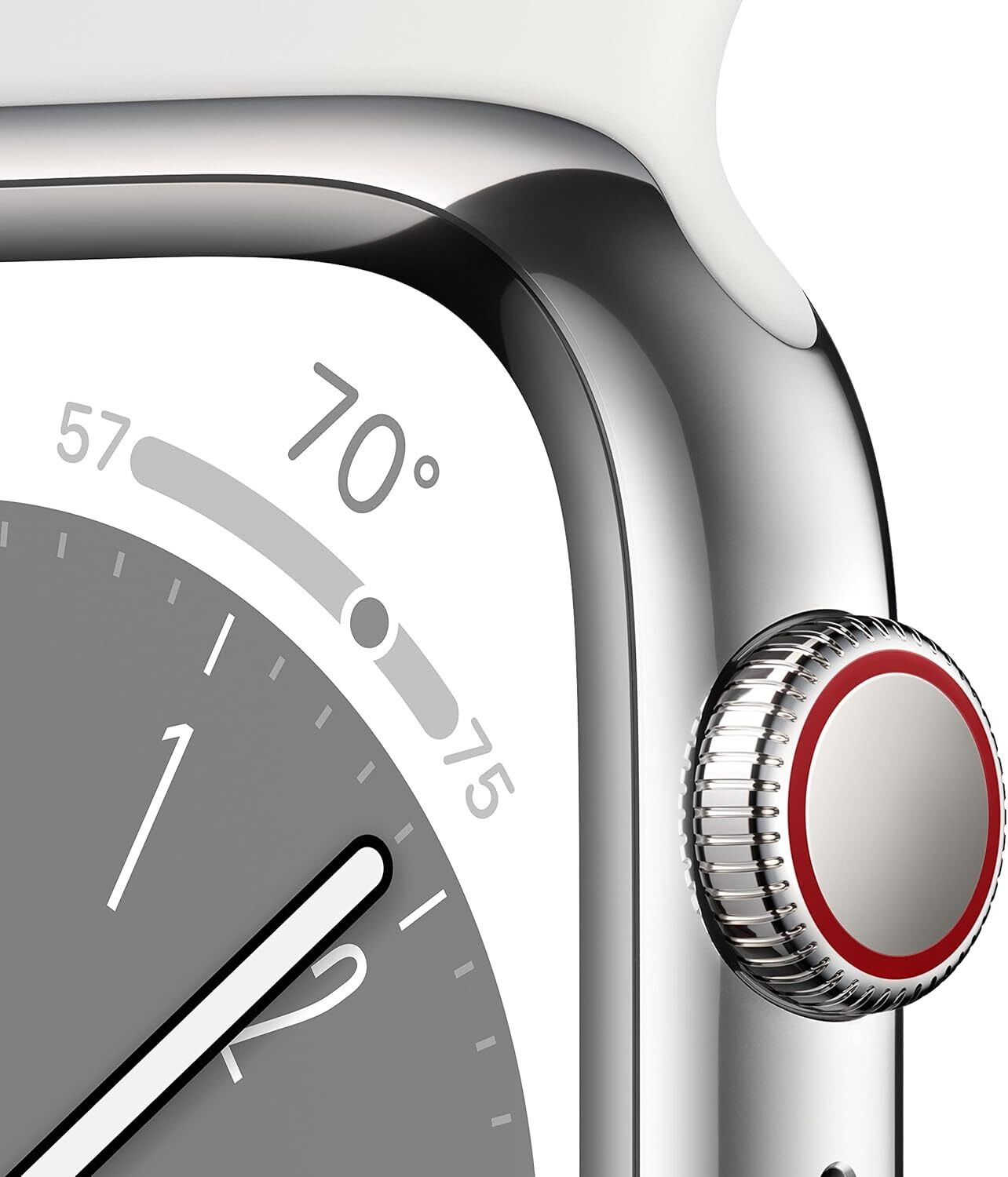 Apple Watch Series 8 41mm / 45mm GPS W/ Cellular 4G Stainless Steel W/Sport Band