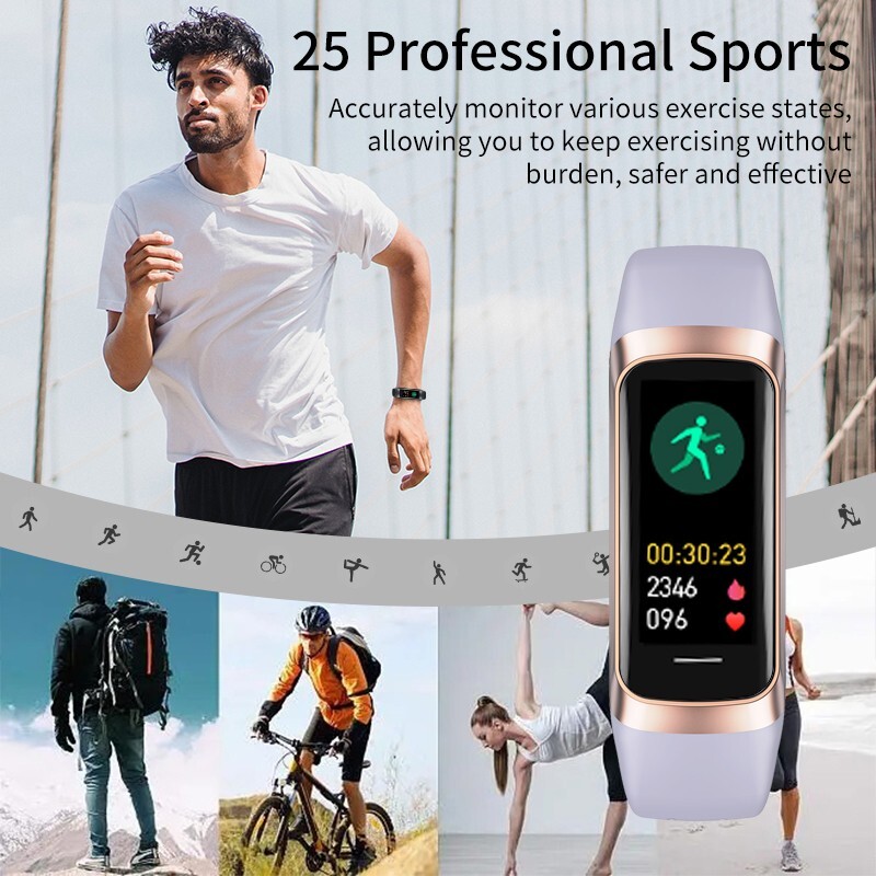 🔥Smart Watch Women Ladies Fitness Tracker Waterproof Call For iPhone Samsung