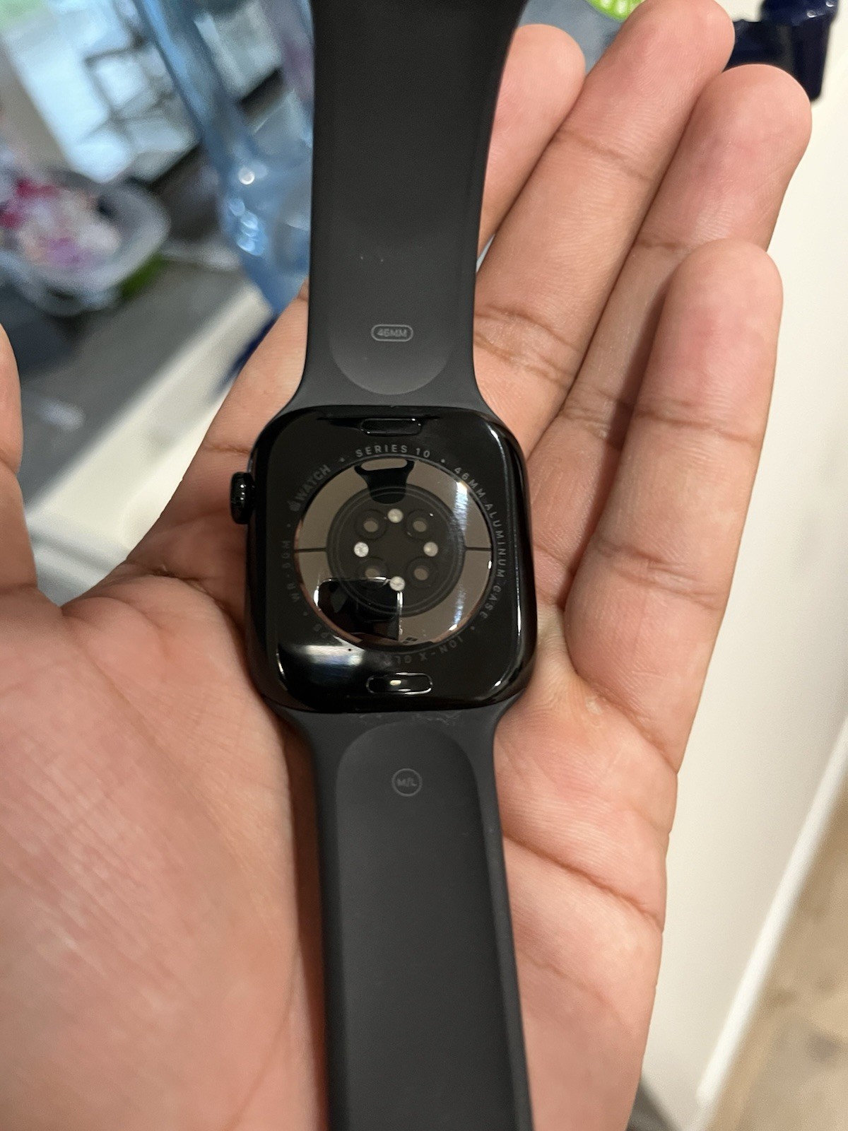 Apple Watch Series 10 46mm Aluminum Jet Black GPS