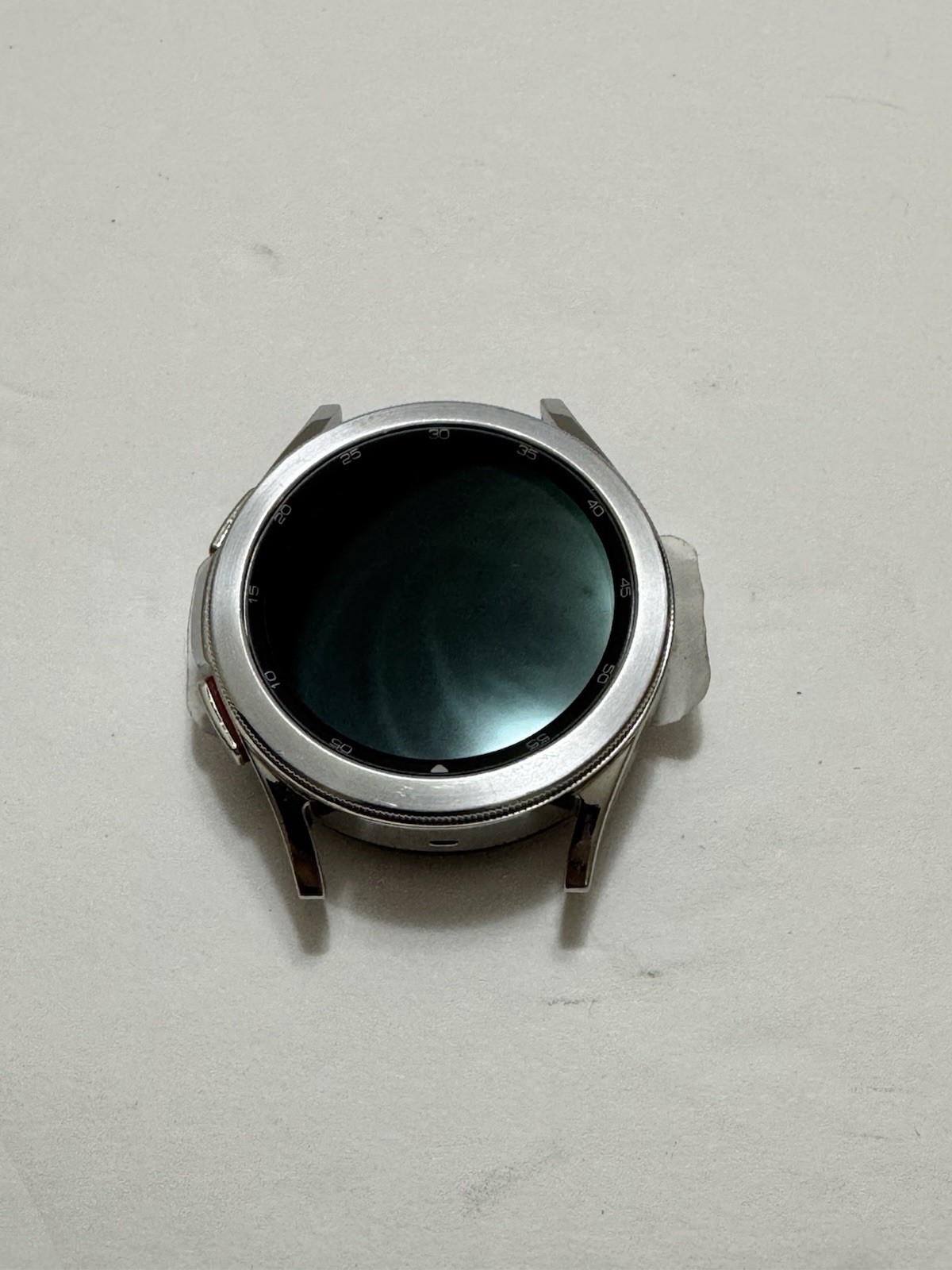 Samsung Galaxy Watch 4 Classic SM-R895U, 46mm, GPS +LTE, Silver, Good:BN406