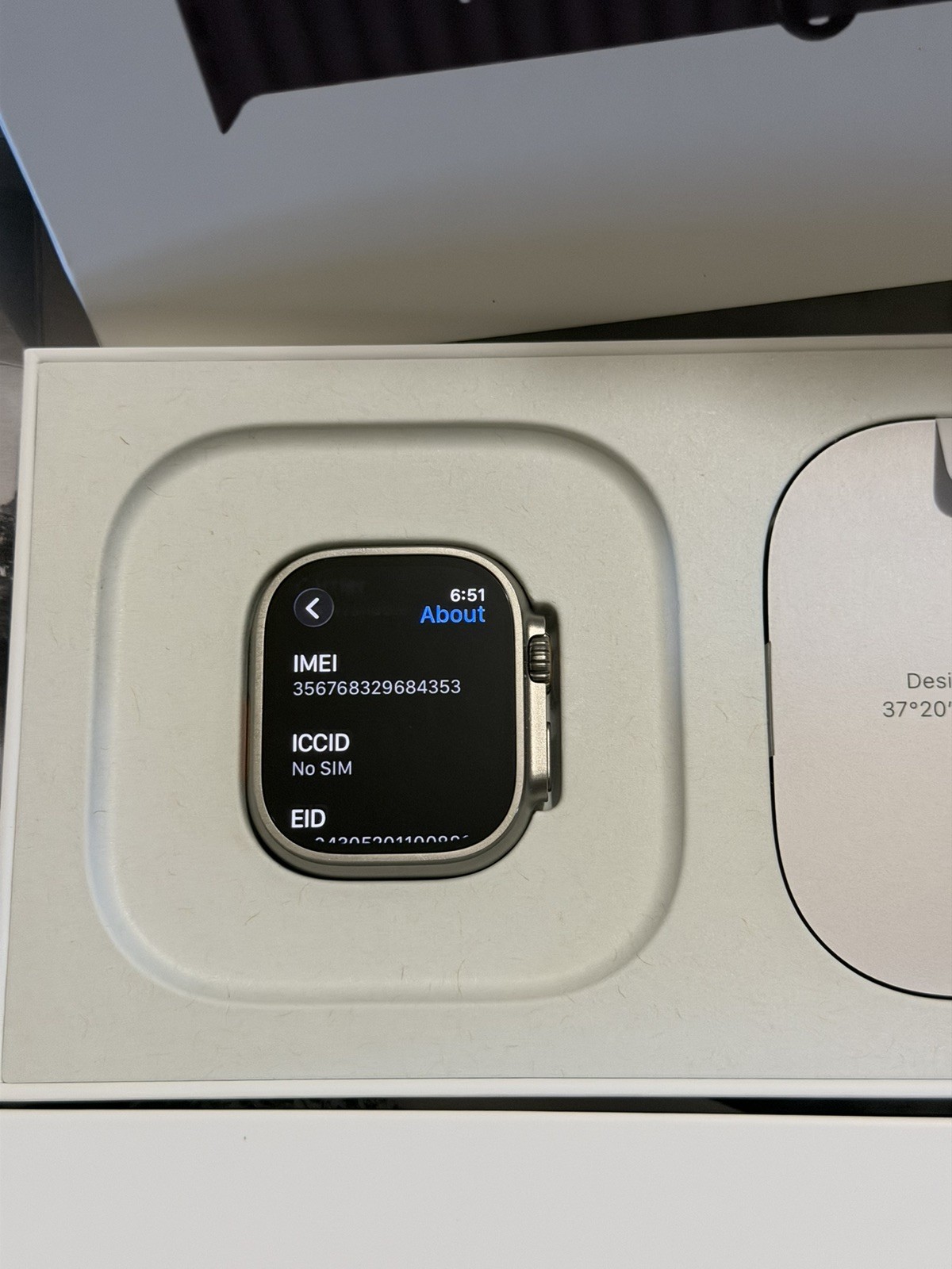 Apple Watch Ultra 3 49mm Natural Ti 64GB, Unlocked, Pristine, New Condition.