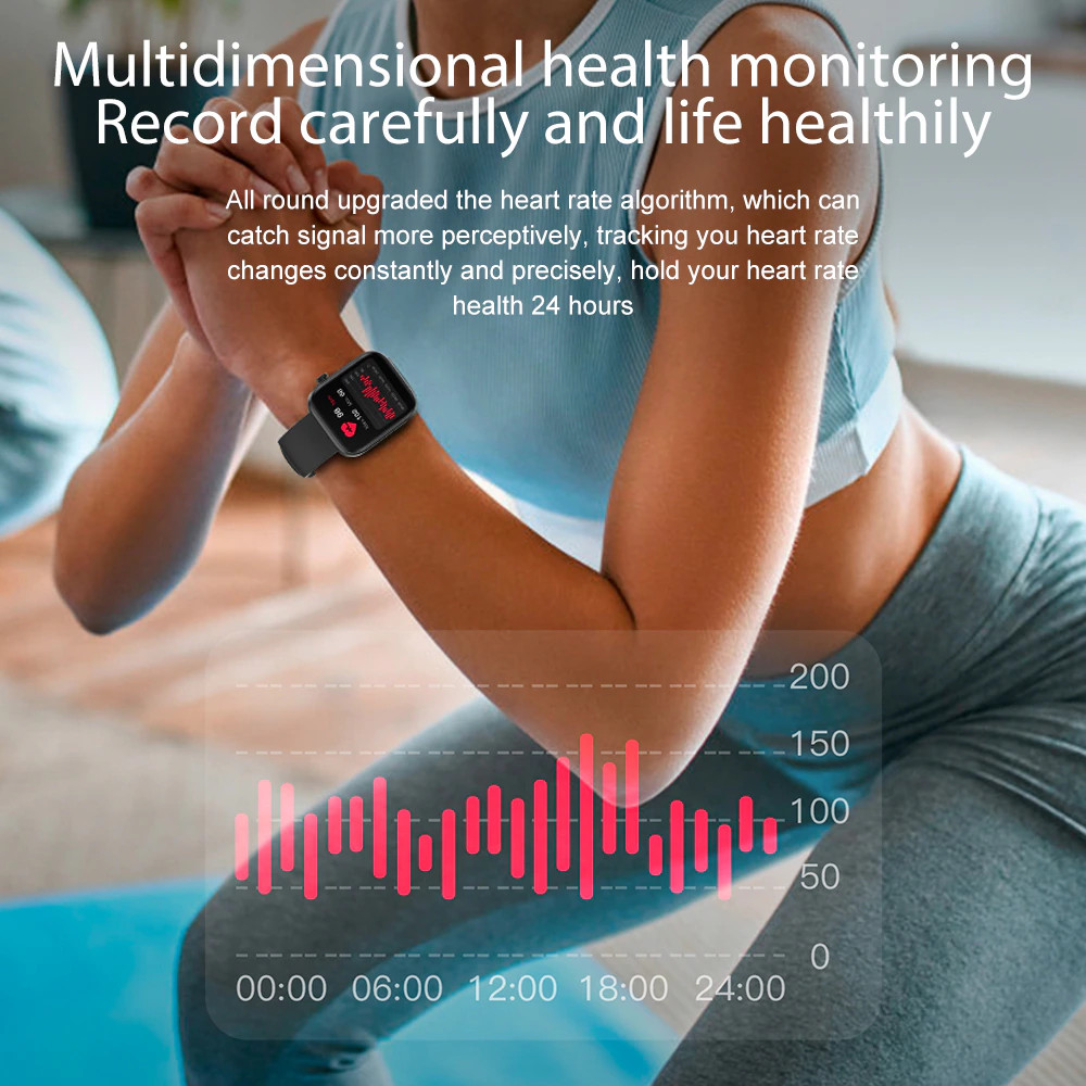 P71 Voice Calling Smartwatch Men Health Monitoring IP68 Waterproof Smart Notific
