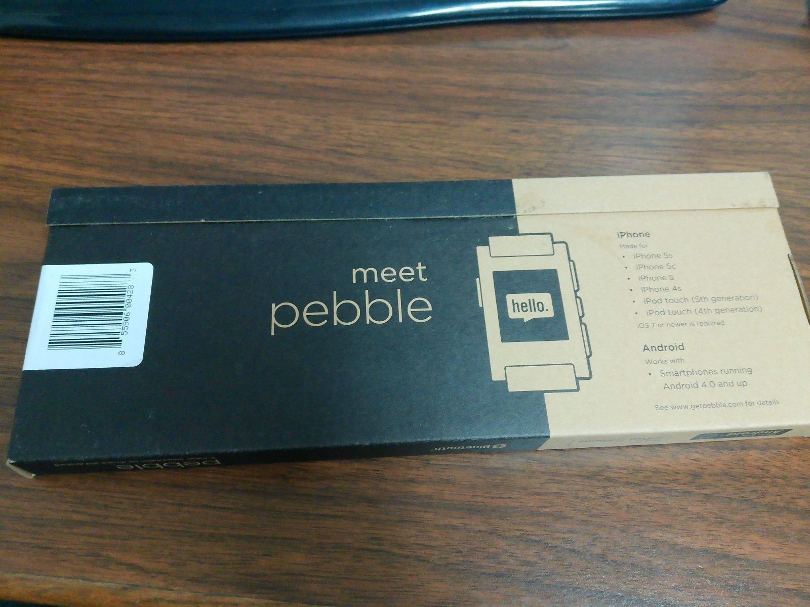 Pebble Classic Smartwatch 301Pink OEM brand new open box