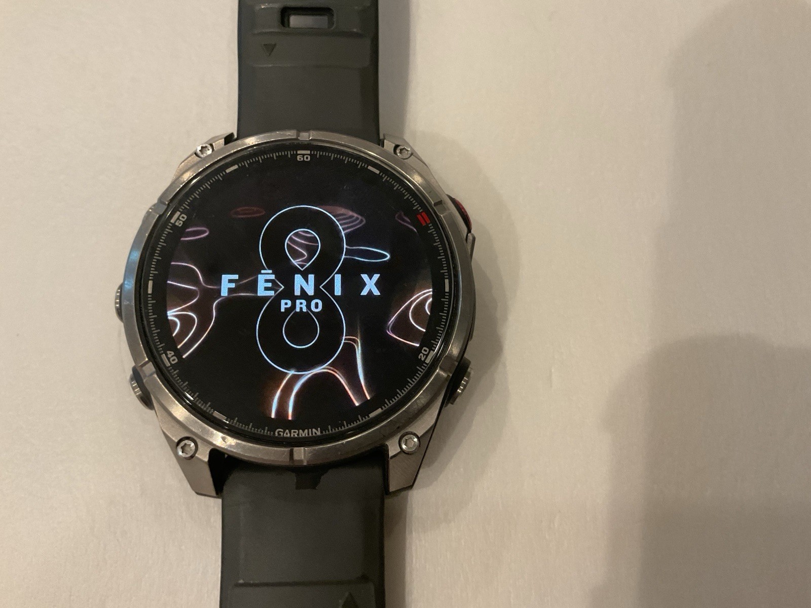 Garmin fēnix 8 Pro 47mm Amoled Smartwatch GPS 32GB Water Resistant Black Band