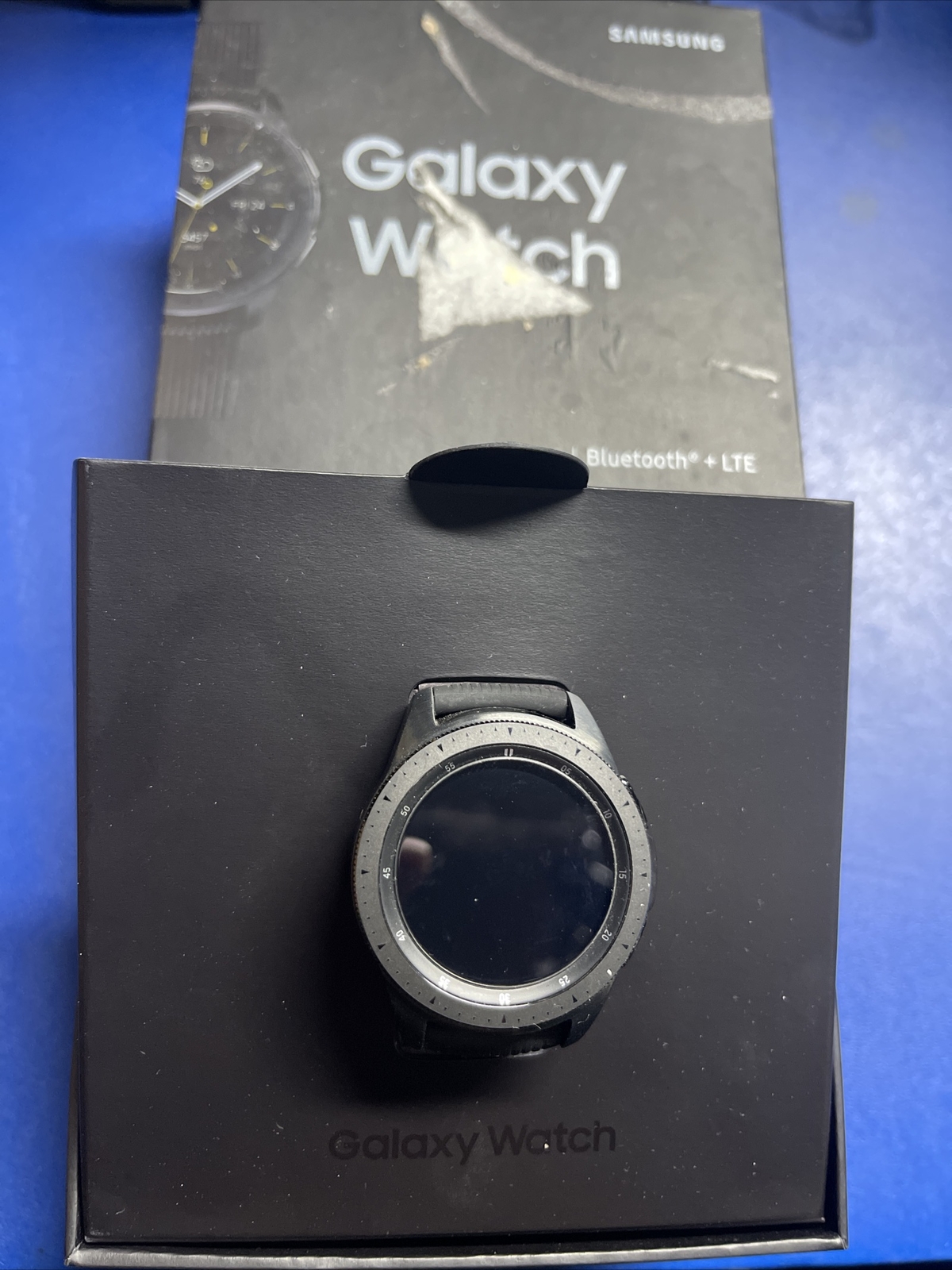 Samsung Galaxy Watch SM-R815U 42mm GPS + LTE Cellular Bluetooth – Black