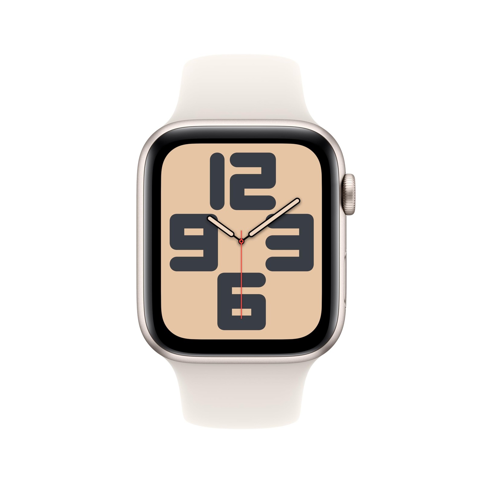 Apple Watch SE (2nd Gen) [GPS 44mm] Smartwatch with Starlight Aluminum Case with