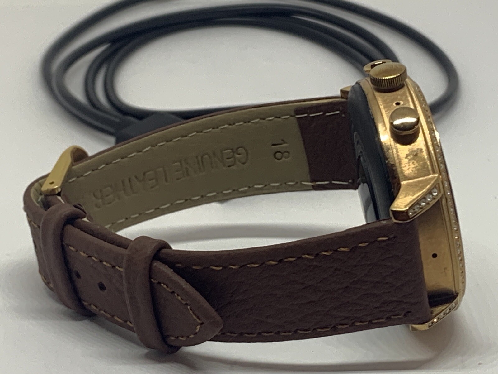 Fossil Gen 4 Authentic Digital Dial Smart Watch Custom Band FTW6015 QT499