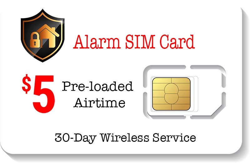 SpeedTalk $5 Alarm SIM Card for 5G 4G LTE GSM Home Security System & GPS Tracker