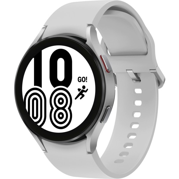 Samsung – Galaxy Watch4 Aluminum Smartwatch 44mm LTE – Silver – SM-R875