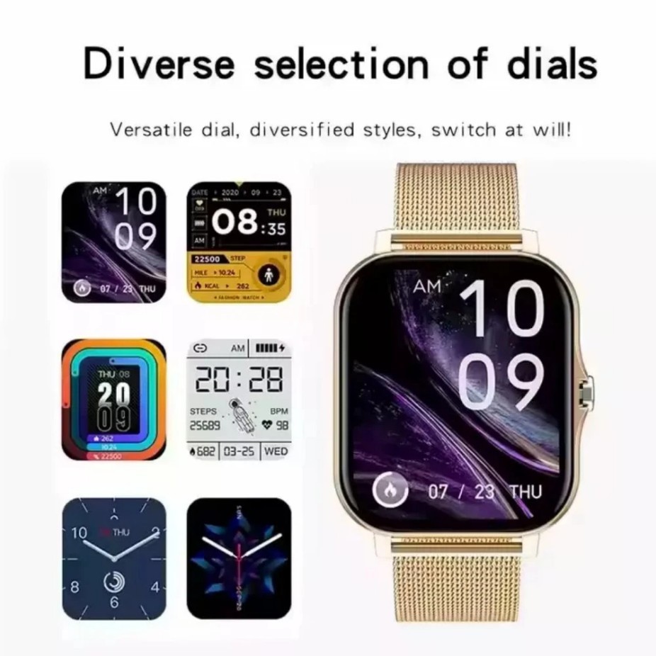 Bluetooth Smart Watch Waterproof Heart Rate Monitor for iPhone Android //%