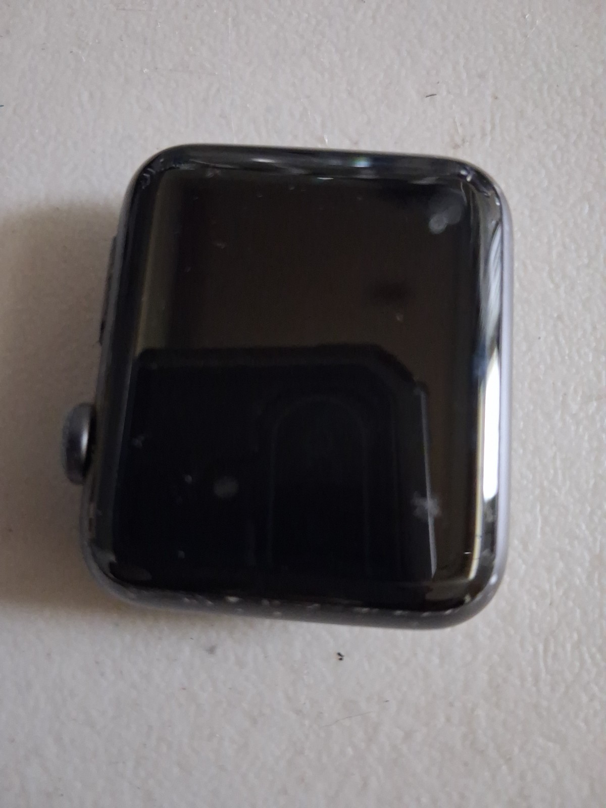 Apple Watch Series 1 42mm Space Gray Aluminum Black Smart Watch