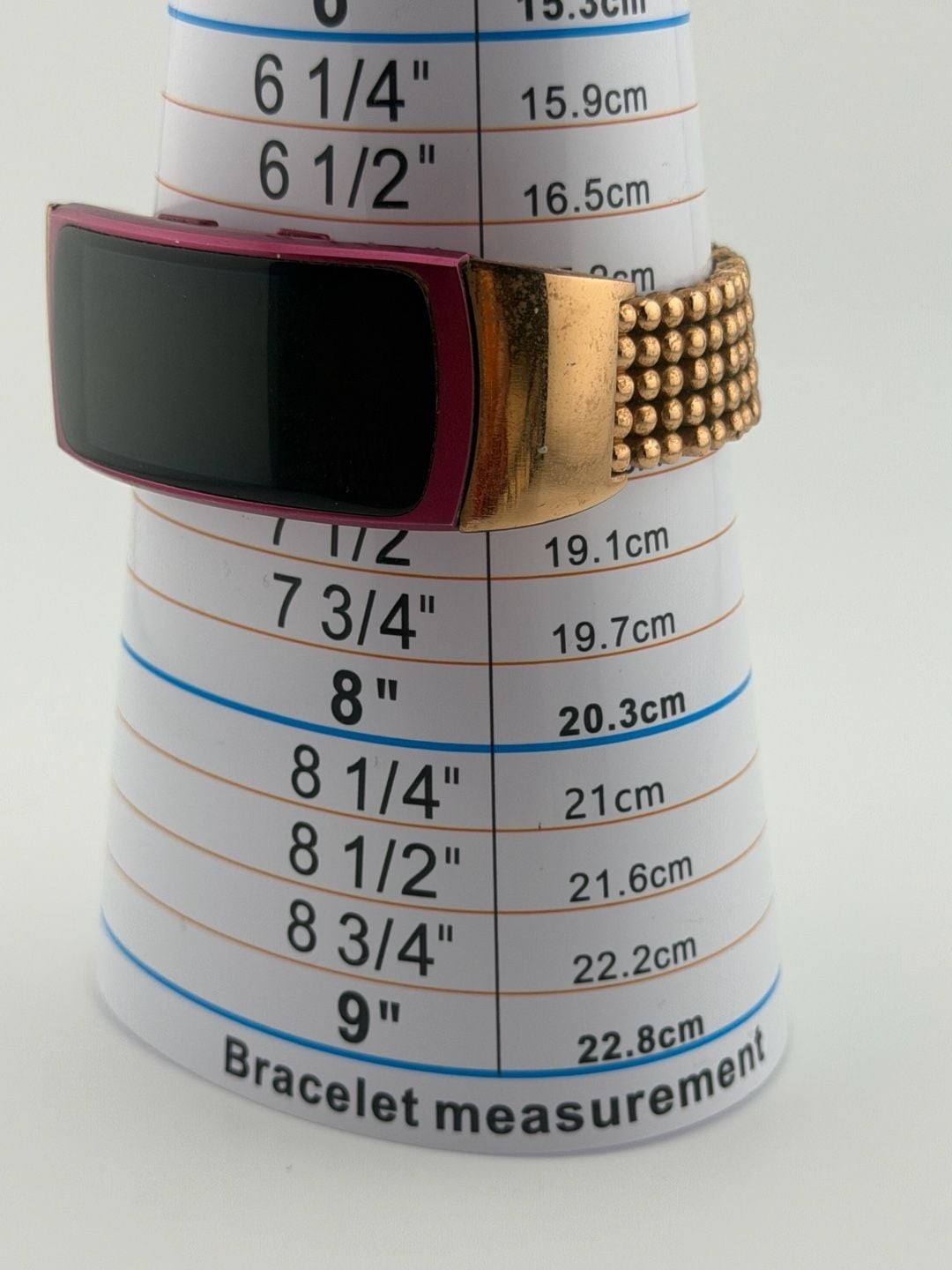 Samsung Gear Fit 2 SM-R360 Pink Fitness Tracker Rose Gold TESTED – WORKS GREAT!