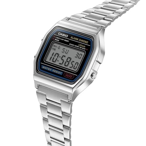 Casio A158WA-1JH Men’s Silver Watch Casio Collection Japan NEW