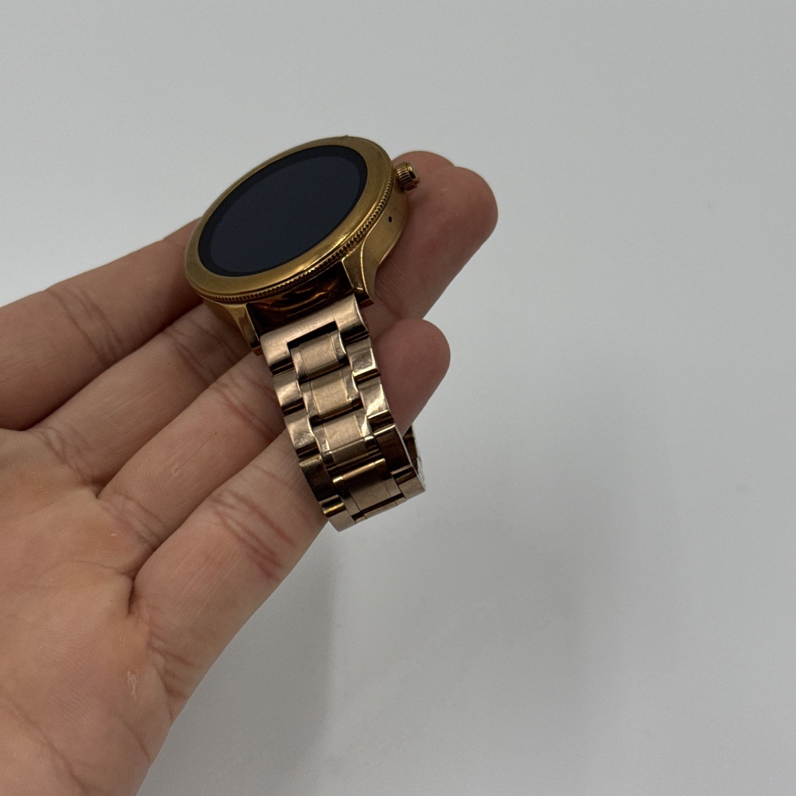 Fossil Q Gen 3 Gold Tone Stainless Steel Smartwatch Model DW5A (READ DESC)