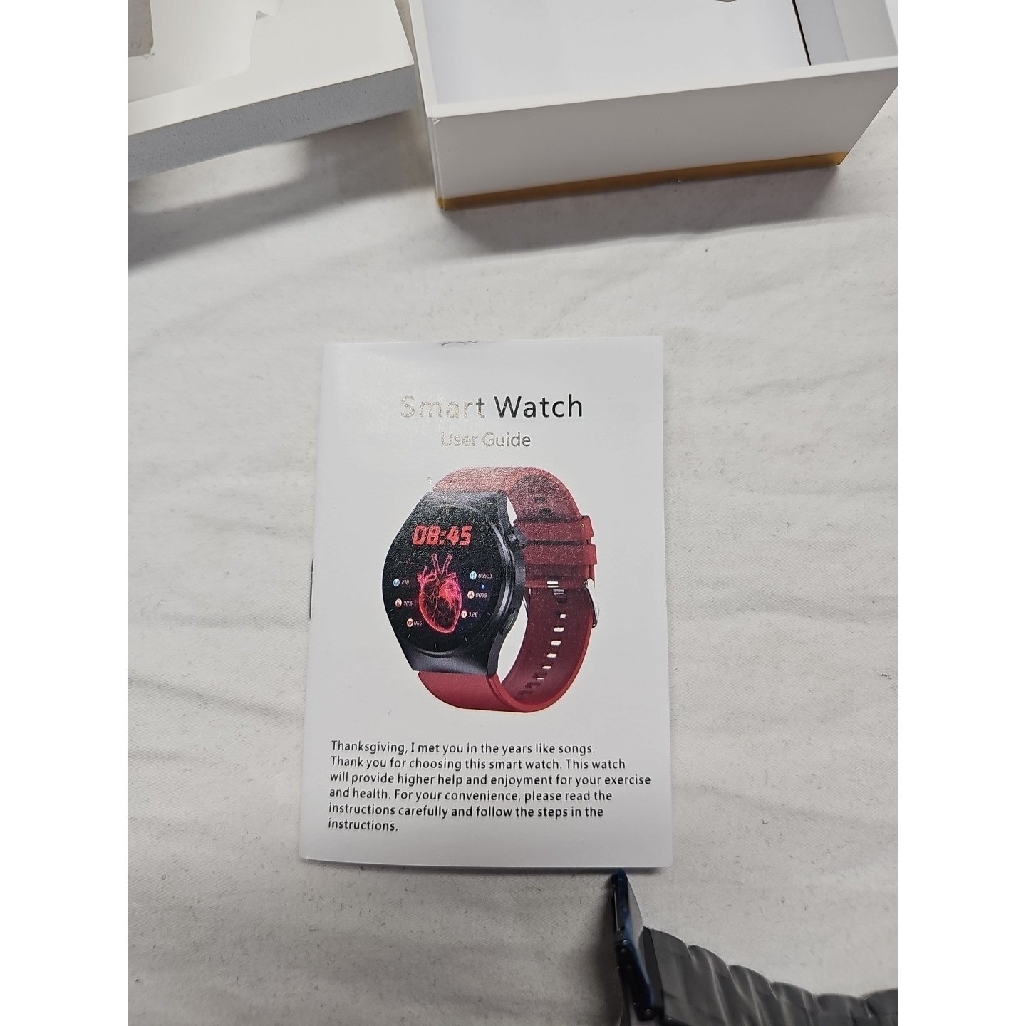 Big Screen Smart Watch Custom Dial Answer Call Fitness Tracker Sport Smar Watch