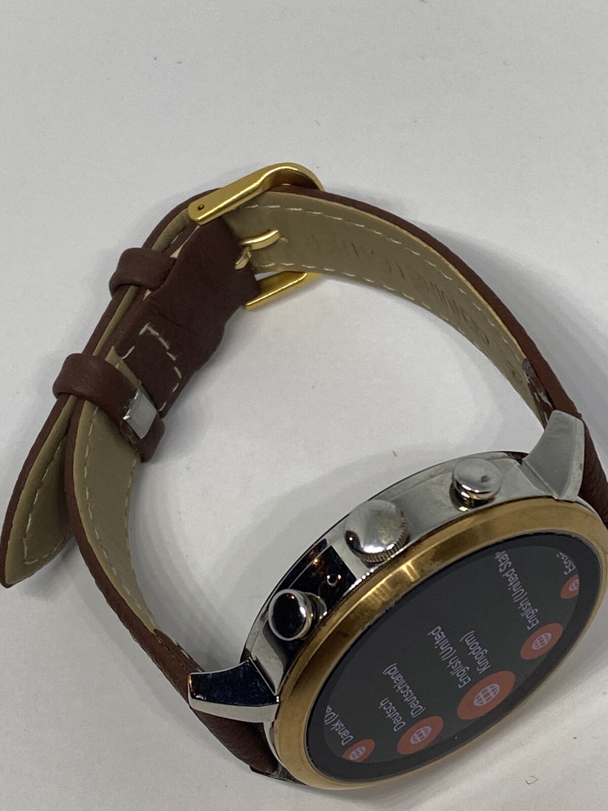 Fossil Gen 4 Authentic Digital Dial Smart Watch Custom Band FTW6016 AB514