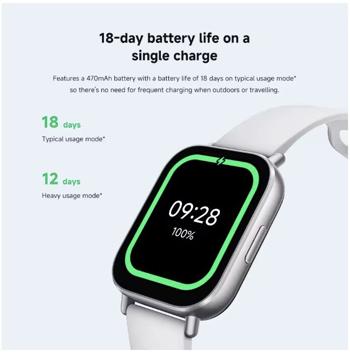 Original Xiaomi Smart Watch Redmi Watch 5 Active Matte 2 inch Alexa Enabled
