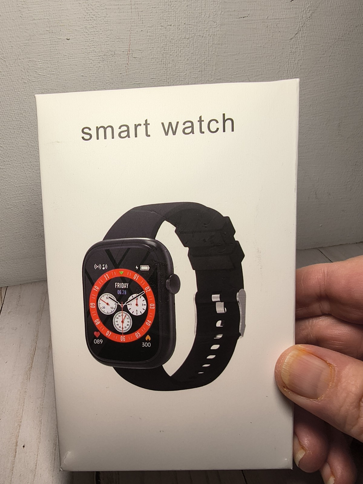 New Smart Watch Sports, Sleeping, Daily Life Black, New Open Box