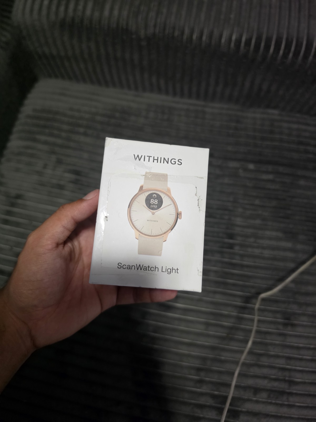 Withings ScanWatch Light – Sand