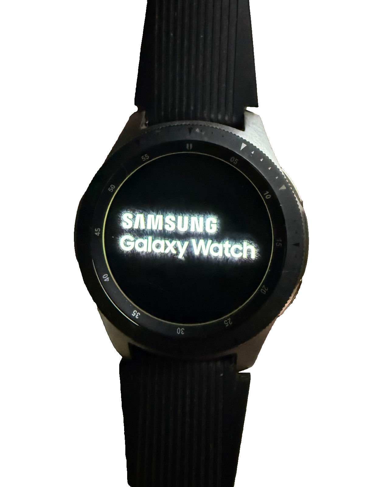 Samsung Galaxy Watch SM-R800 AMOLED Smartwatch 46mm Stainless Steel – Black