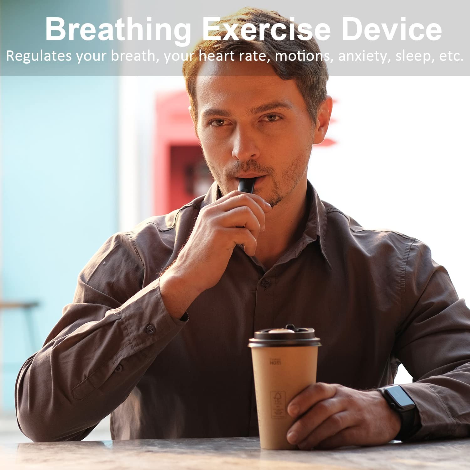 Breathing Trainer with Display